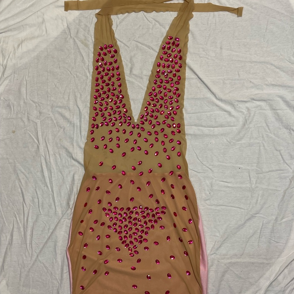 Pink dress